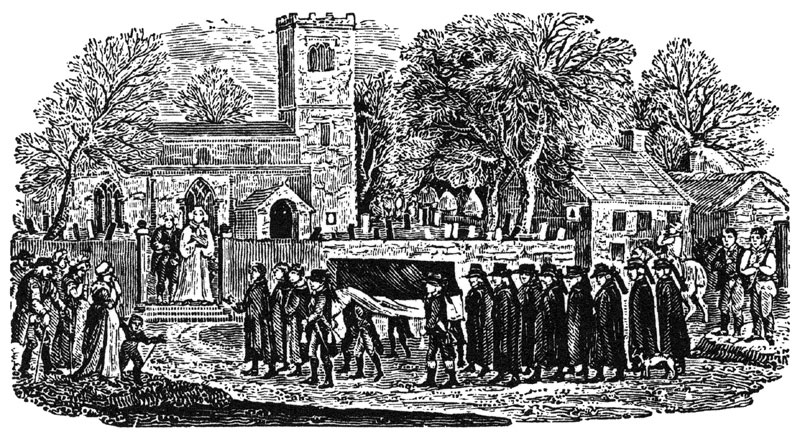 A Georgian Funeral 1850's